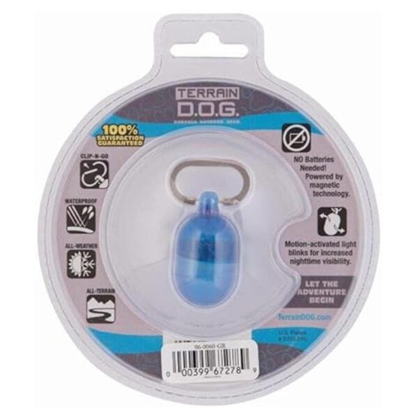 Luz para collar de perro luz impermeable luz activada_2