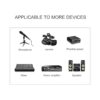 Paquete de 4 conectores XLR de 3 pines machohembra_5
