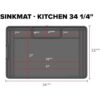 Weathertech SinkMat Tapete impermeable para debajo del_2