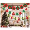 Weabetfu 16 hojas de fieltro de Navidad 5 colores para
