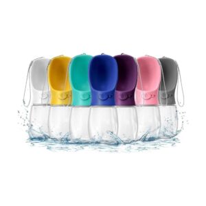 WePet Botella de agua portátil para perros 12 19 onzas