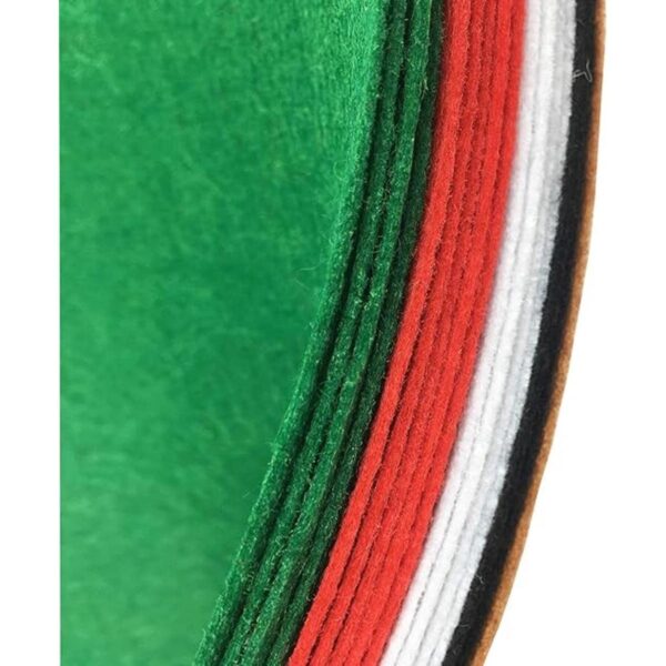 Weabetfu 16 hojas de fieltro de Navidad 5 colores para