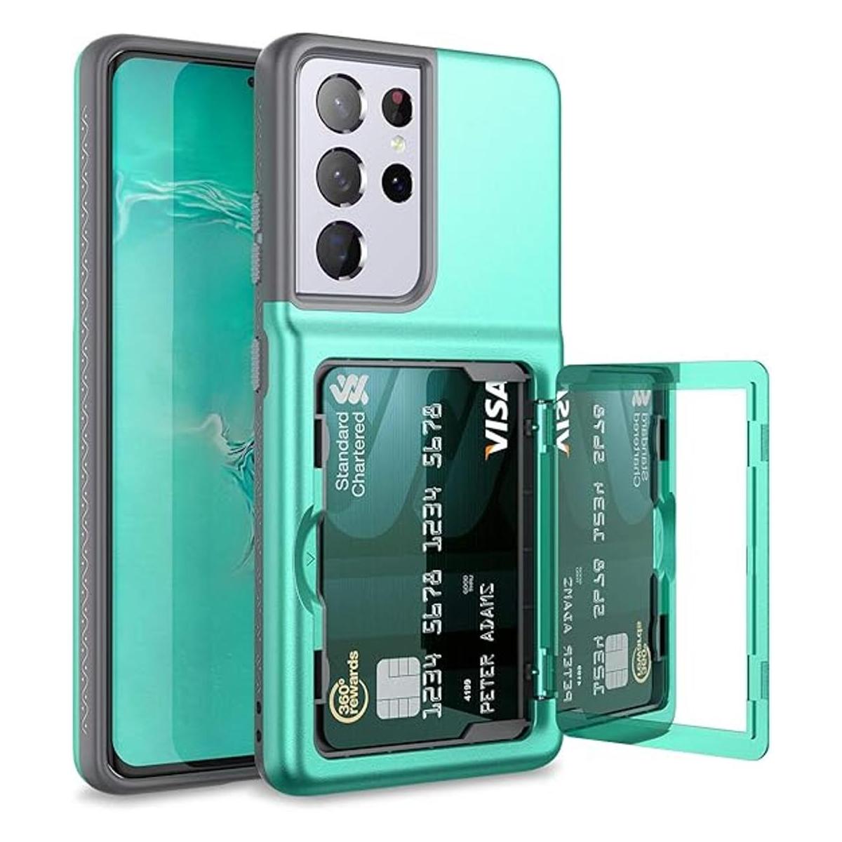 WeLoveCase Funda tipo cartera para Samsung Galaxy S21