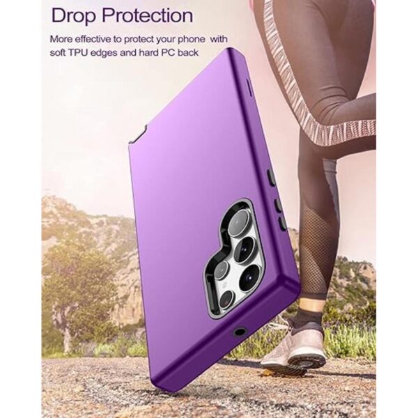 WeLoveCase Funda 3 en 1 para Samsung Galaxy S22 Ultra 5G_4
