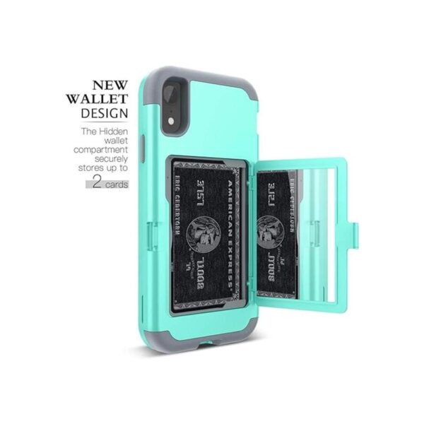 WeLoveCase Funda tipo cartera para iPhone XR con diseño de_2