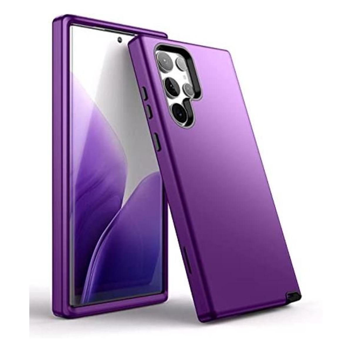 WeLoveCase Funda 3 en 1 para Samsung Galaxy S22 Ultra 5G