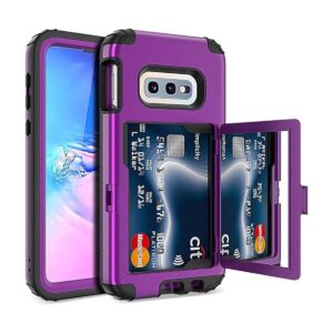 WeLoveCase Funda tipo cartera para Galaxy S10e con_1