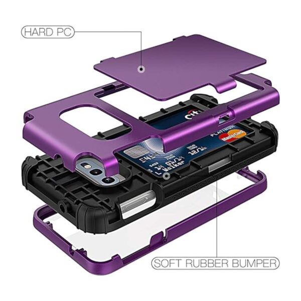 WeLoveCase Funda tipo cartera para Galaxy S10e con_3
