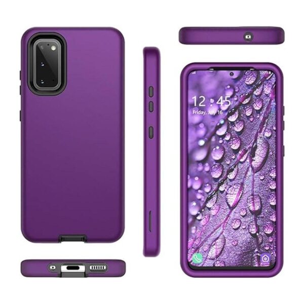 WeLoveCase Funda para Galaxy S20 5G cubierta 3 en 1_5