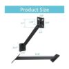 Wdwlbsm Soporte de poste de montaje para teclado soporte_5