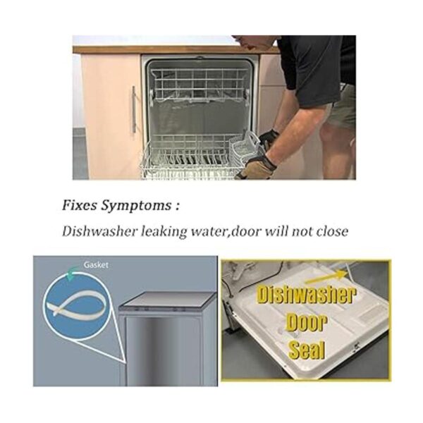 Kit de juntas para lavavajillas compatible con Frigidaire_2