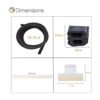 Kit de juntas para lavavajillas compatible con Frigidaire_3