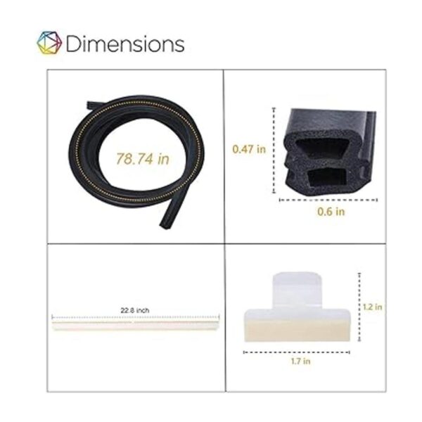Kit de juntas para lavavajillas compatible con Frigidaire_3