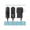 Waysse Adaptador de fuente de alimentación de 12 V 1A_4