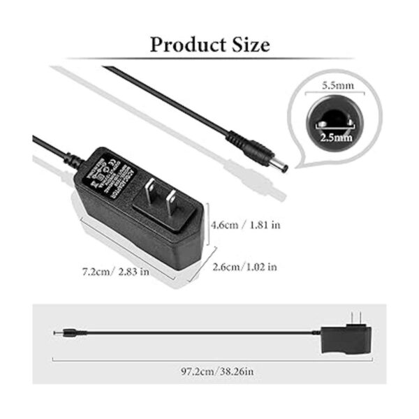 Adaptador de CA de 5 V 1 A adaptador de corriente de 5 V_2