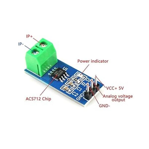 WayinTop 2 módulos ACS712 con sensor de corriente de_2