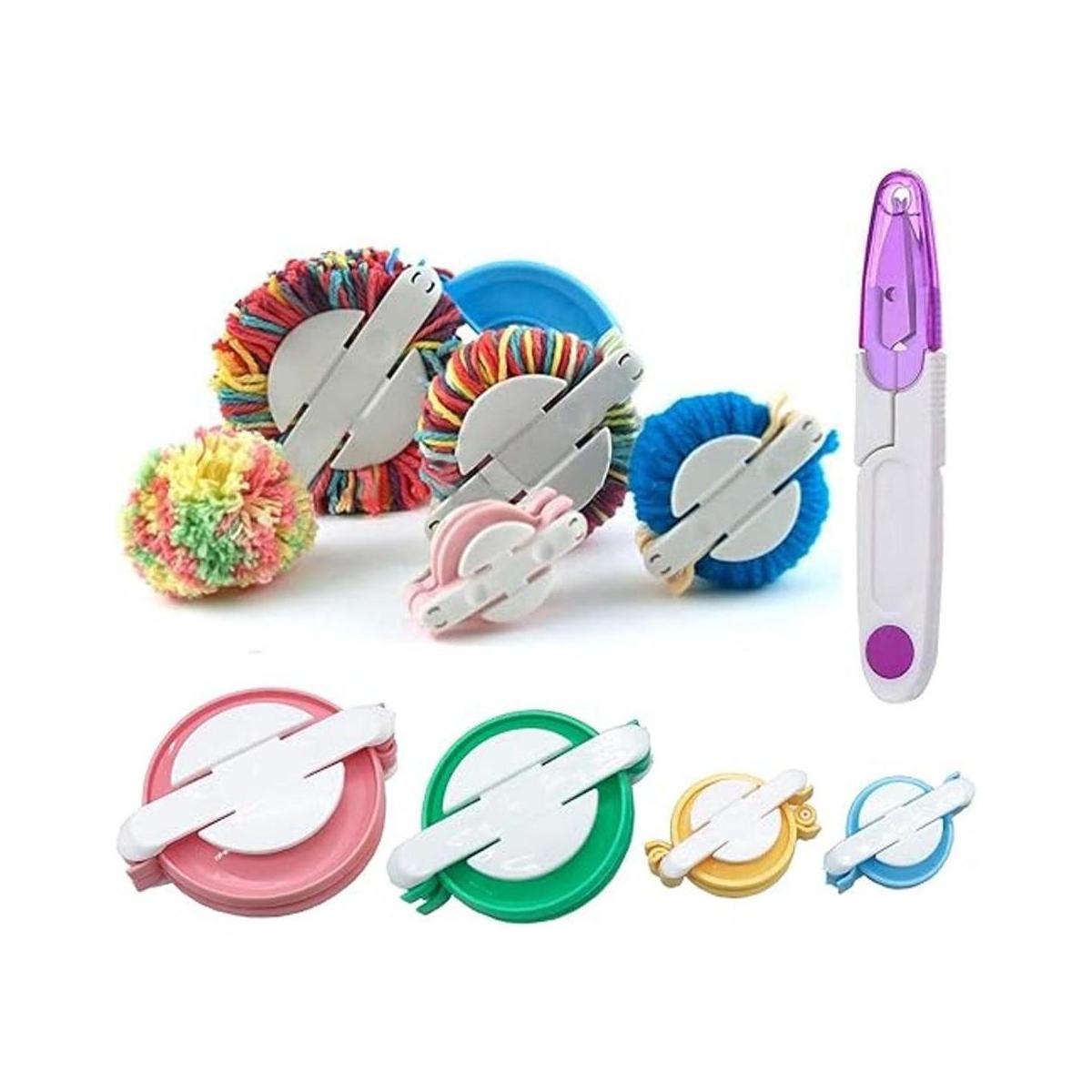 Wayion Pom Pom Maker Art DIY Kit de herramientas de lana