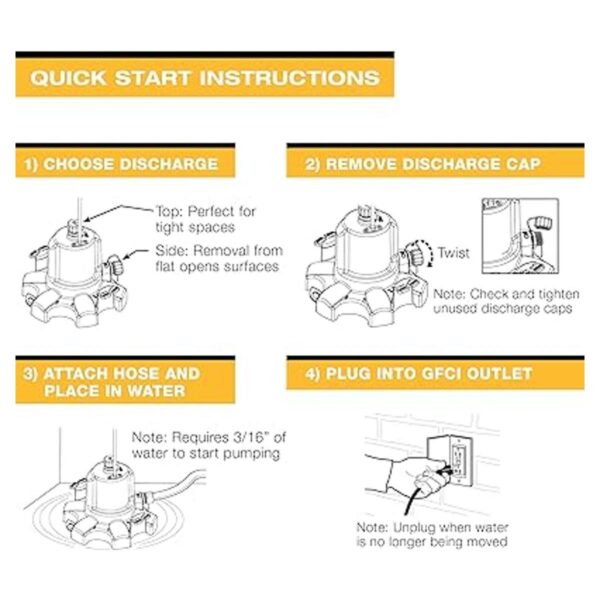 Bomba sumergible con tecnología multiflujo WAYNE WWB_5