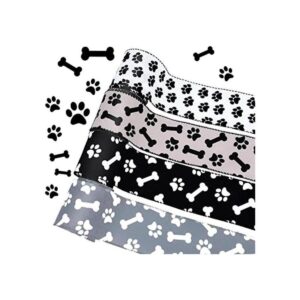4 rollos de cinta de impresión de pata de 6.6 yardas para