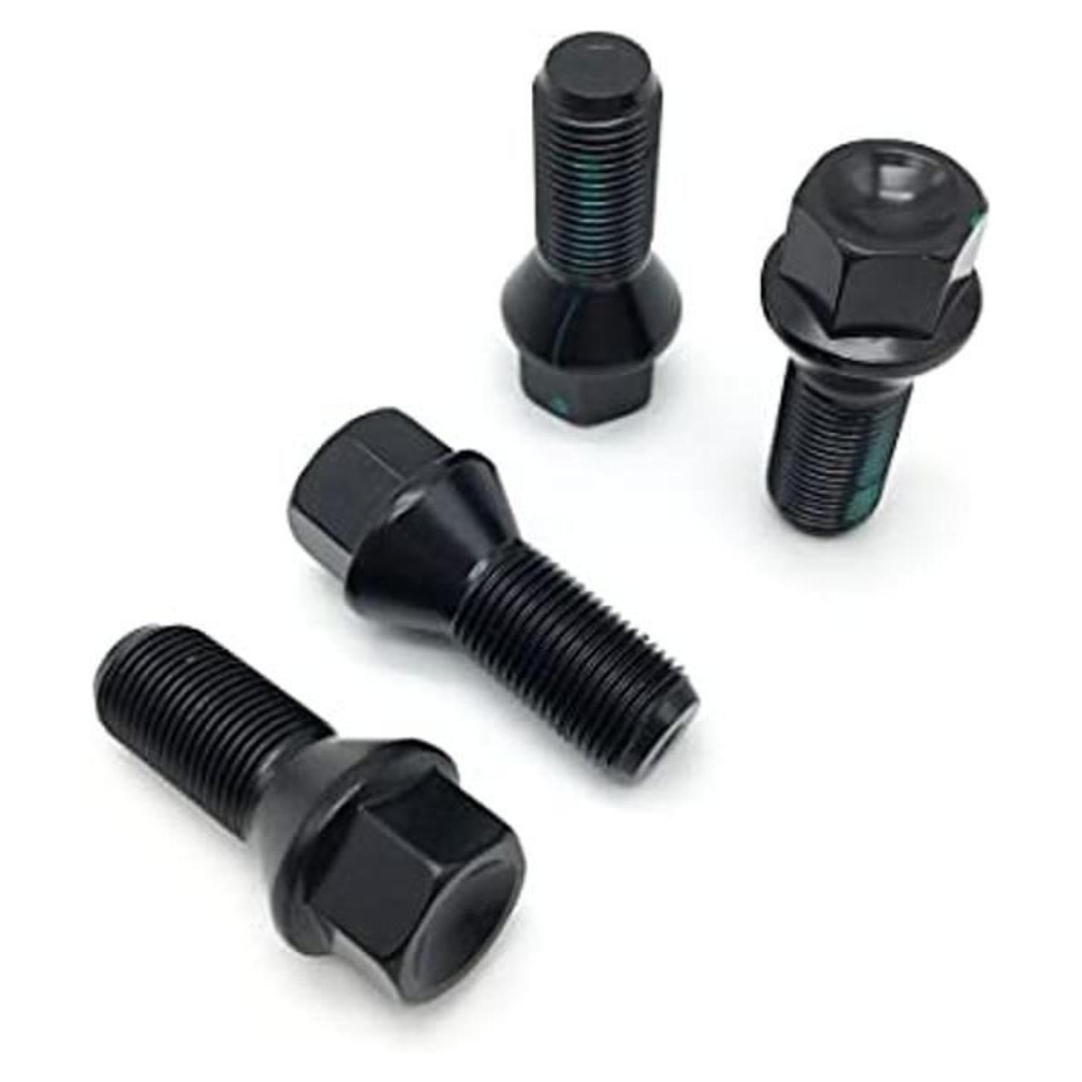 WayJun 4 tuercas de rueda M14 X 1.25 para BMW F30 F35 F10