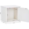 Way Basics Connect Door Cube Estante modular en cubo con_2