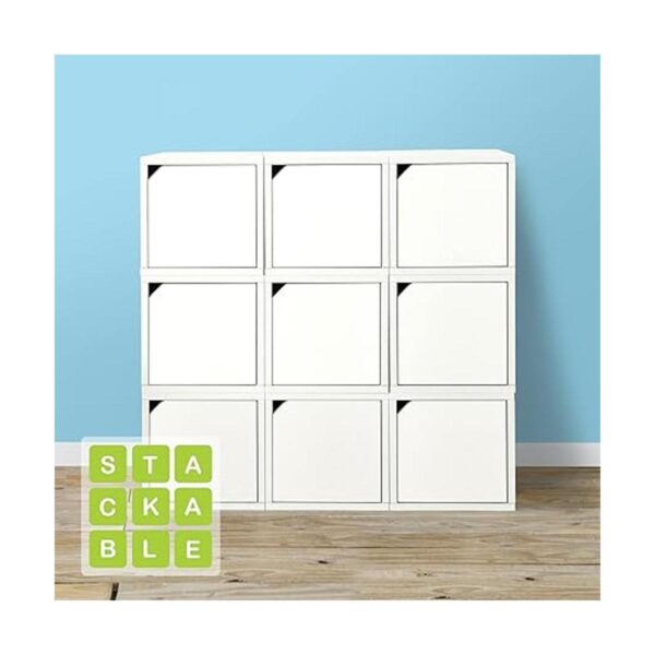 Way Basics Connect Door Cube Estante modular en cubo con_4