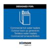 Dormont Kit de conector de gas de ultra flujo 0145881_2