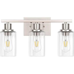 Watyo Lámpara de tocador de baño de 3 luces lámpara de_1