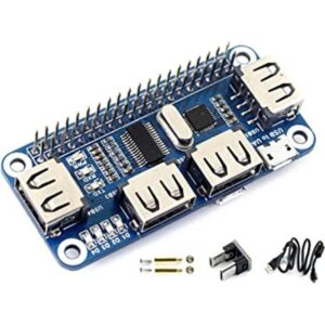 HUB HAT USB de 4 puertos para Raspberry Pi_1