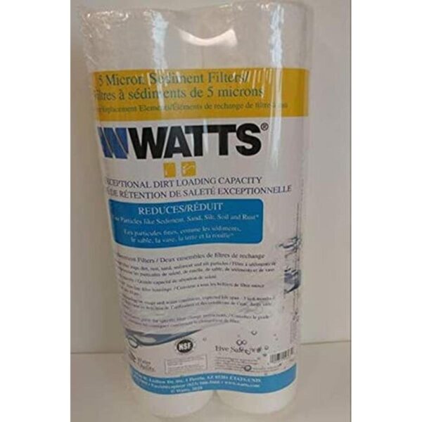 Watts Premier 560035 5micron sedimentos Repuesto 2pack_2