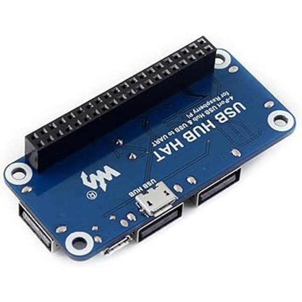 HUB HAT USB de 4 puertos para Raspberry Pi_4
