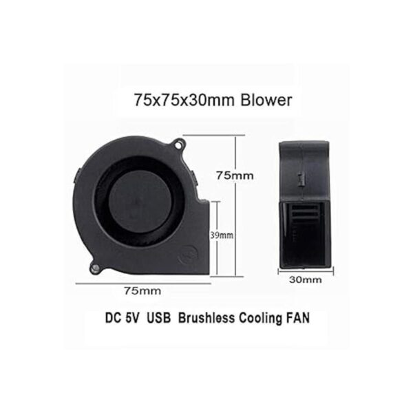 Wathai Ventilador centrífugo de turbina USB de 5 V de_2