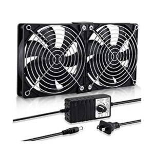 Wathai Ventilador de flujo de aire grande de 4.724 in_1