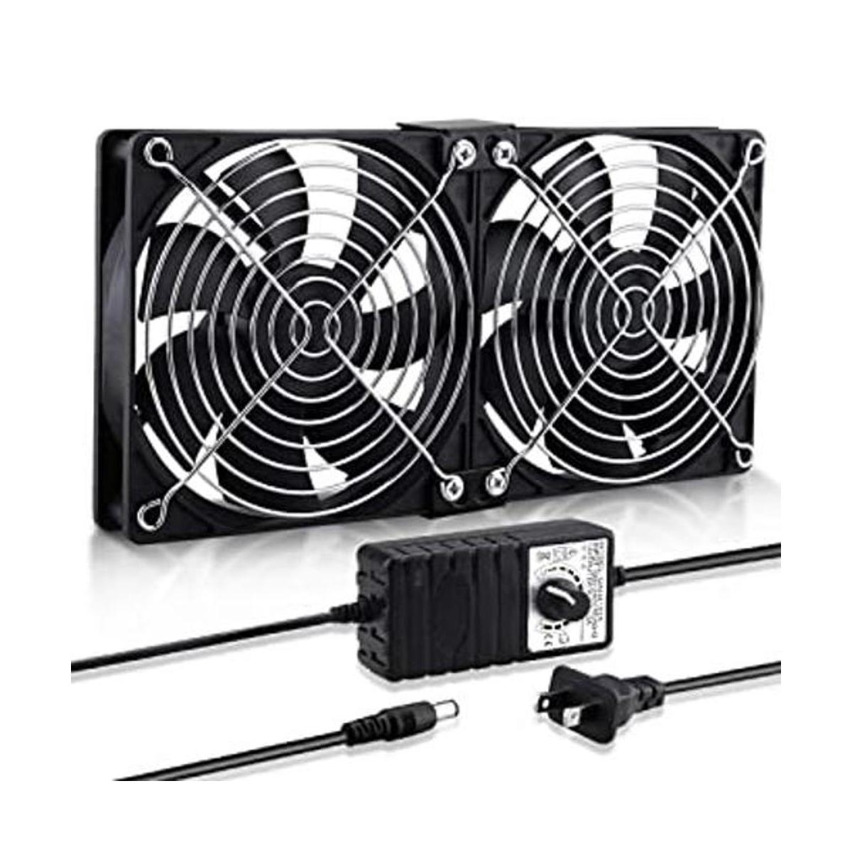 Wathai Ventilador de flujo de aire grande de 4.724 in