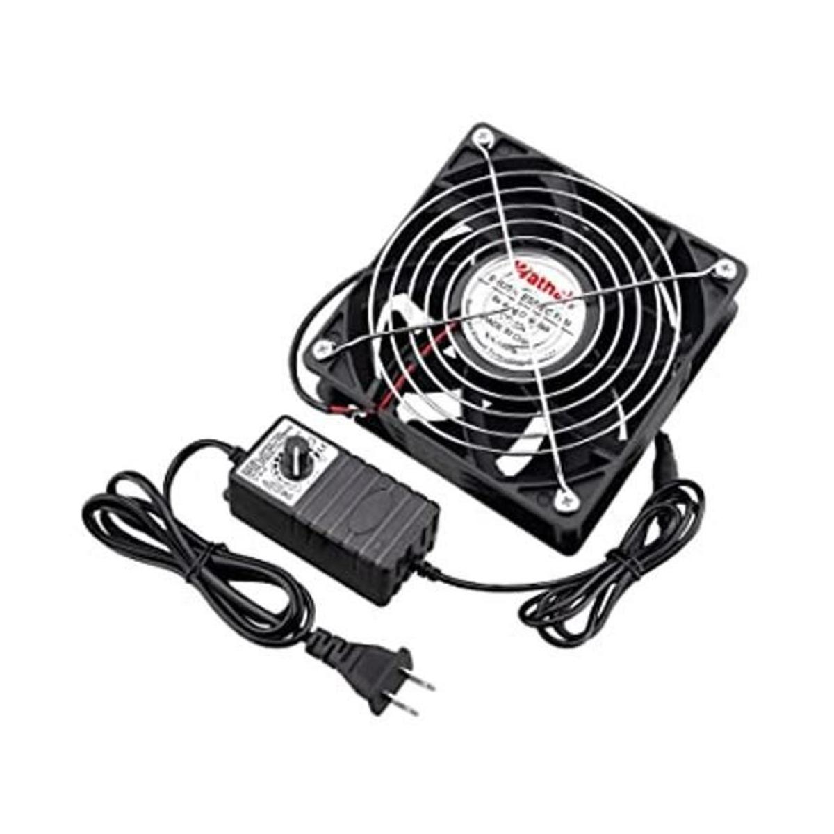 Wathai Ventilador axial alimentado por CA de 4.724 in x