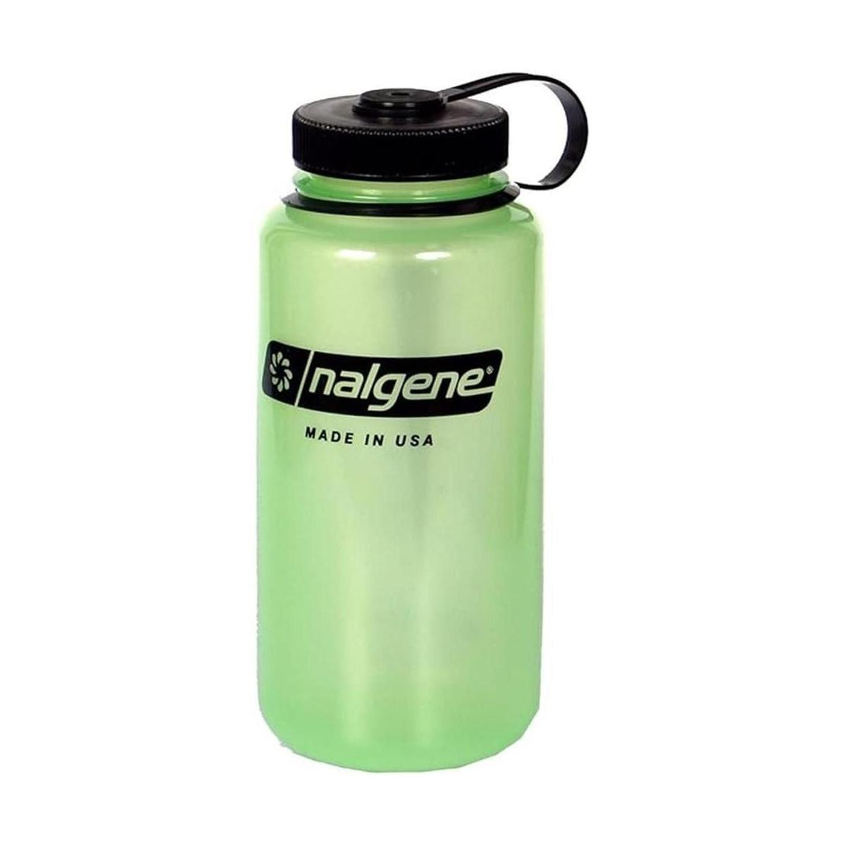 Nalgene Tritan Botella de agua de boca ancha brillante de
