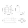 WatchfulEyE Soporte de montaje de riel DIN Kit de riel_4