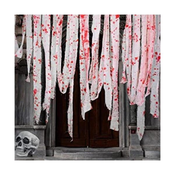 Watayo Tela espeluznante de sangre de Halloween de 82