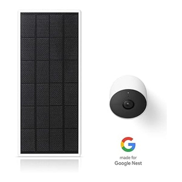 Wasserstein Panel solar para Google Nest Cam para_2