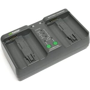 Wasabi Power Cargador de batería dual para Nikon ENEL18_1