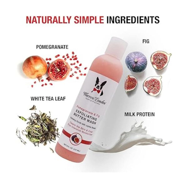 Warren London Champú exfoliante para perros para lavar la_3