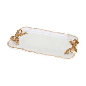 Bandeja decorativa vintage para toallas bandeja de