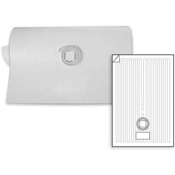 WarmlyYours Almohadilla antivaho rectangular para espejo_4