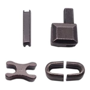 Kit de reparación de cremallera de metal de 10 sets de_1