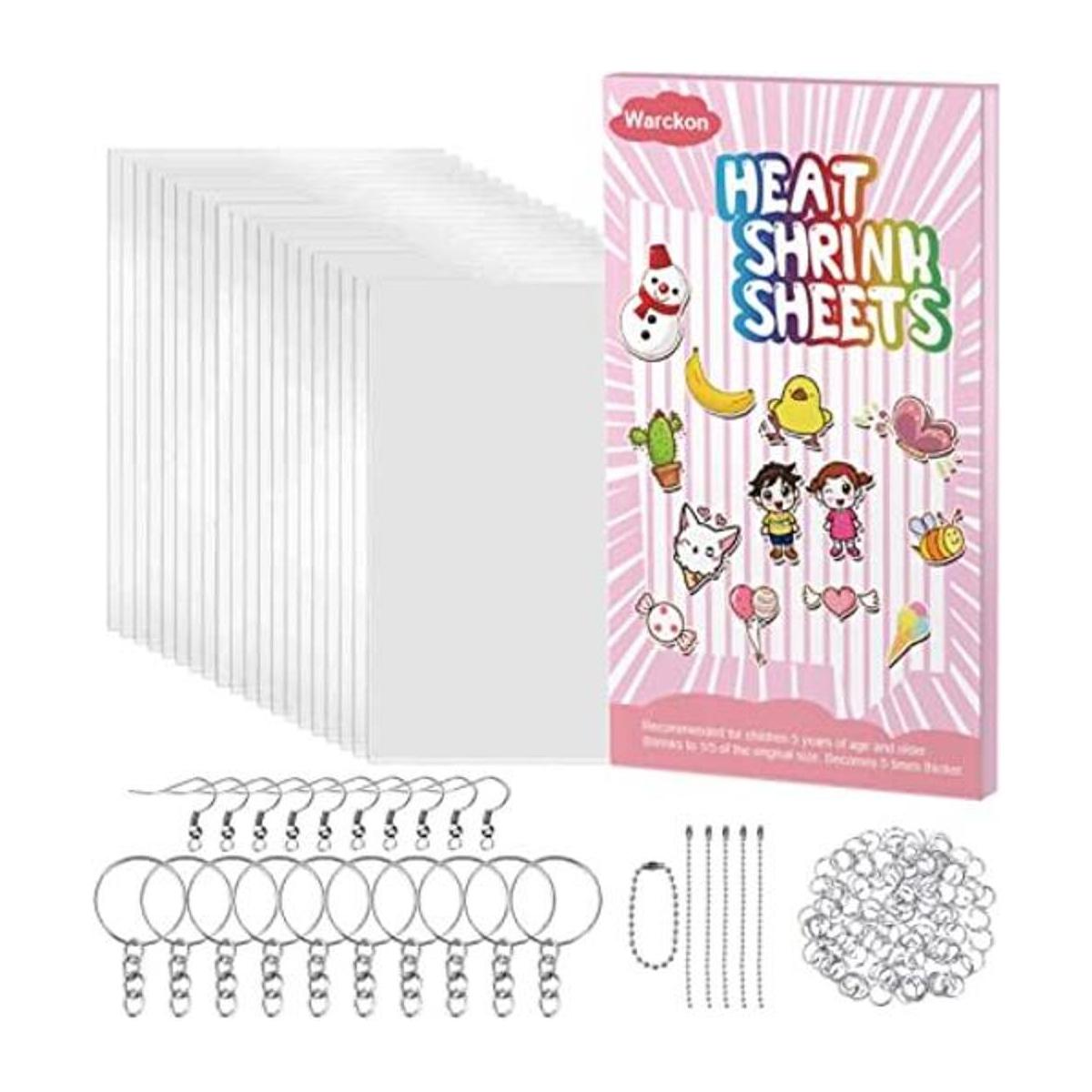 Warckon El kit de hojas de plástico retráctil de 149