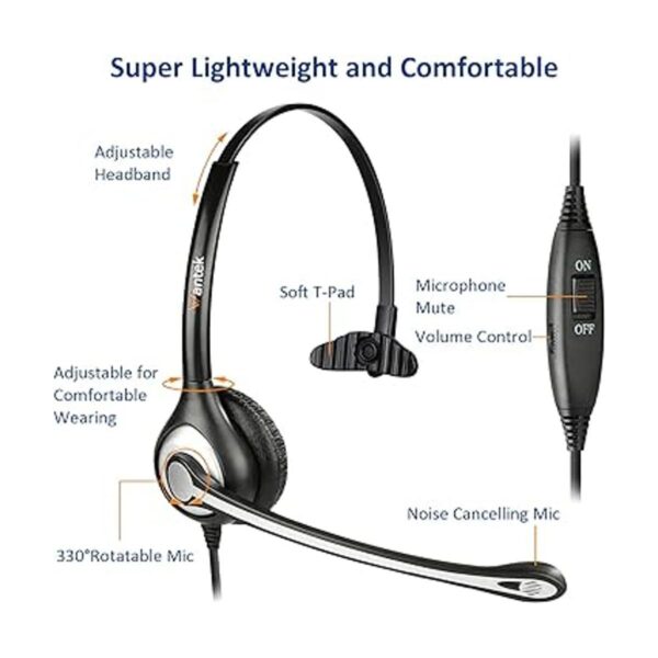 Auriculares de teléfono de 0.098 in con micrófono_4