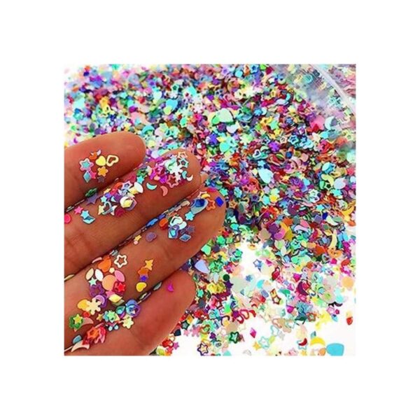 Wankko Confeti de purpurina multicolor para manicura 3.53_1