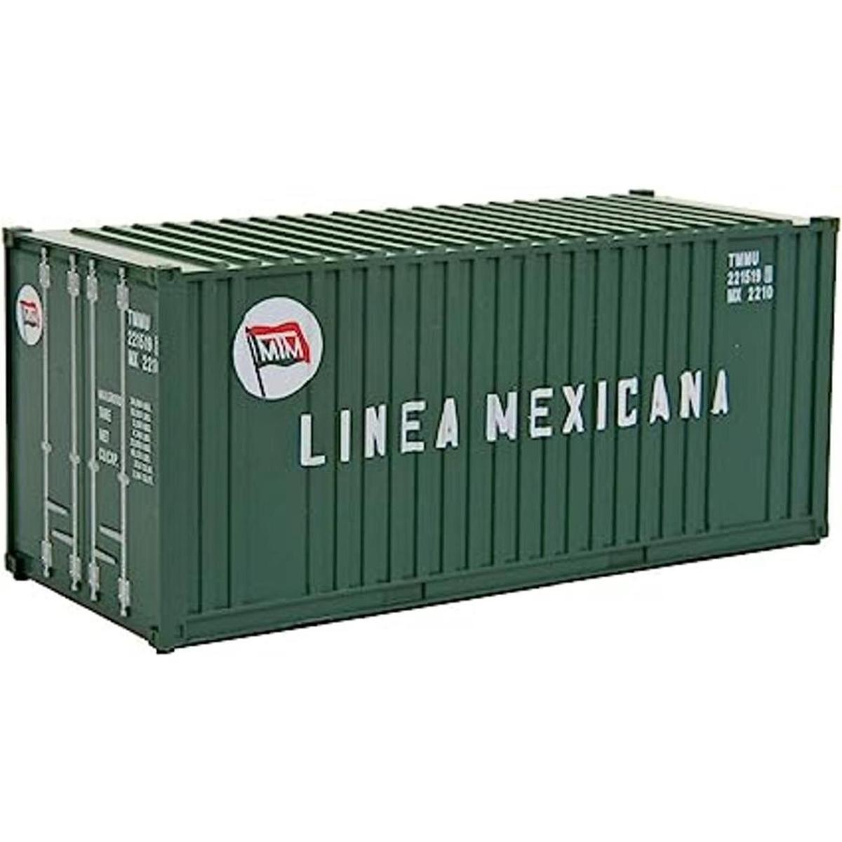 Walthers SceneMaster Costilla linea Mex contenedor 20