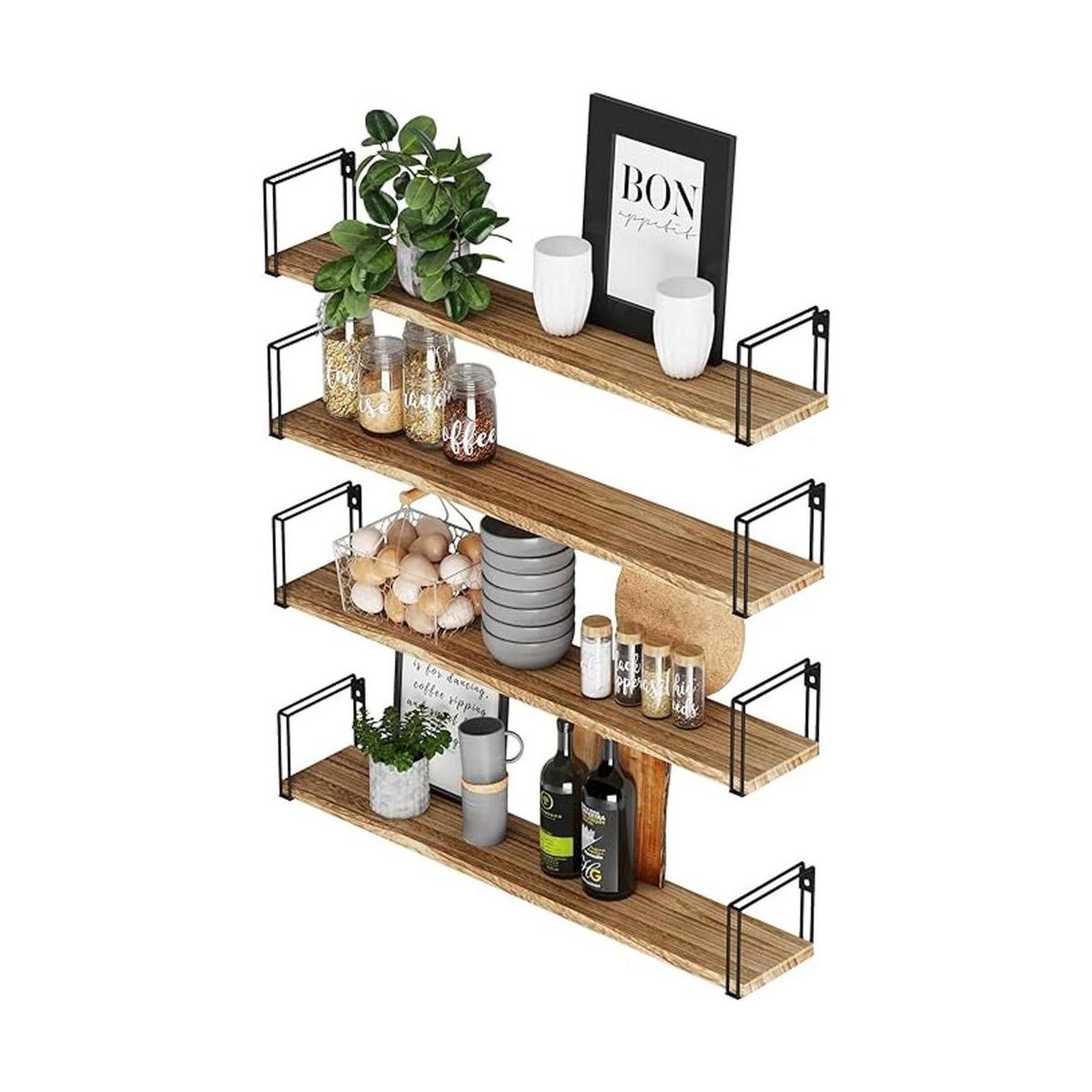 Wallniture Avila Estantes flotantes de 24.0 in para