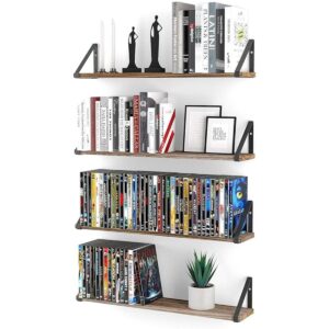 Wallniture Ponza Estantes flotantes de madera para pared_1